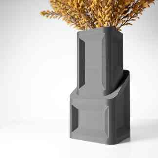 High-quality 3D printed flower vase showcases modern design and craftsmanship.