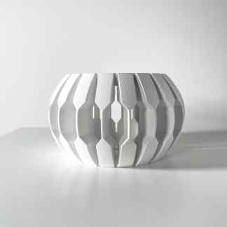 High-quality 3D printed geometric art piece for modern decor.