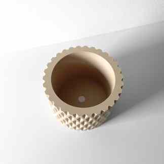 Detailed 3D printed geometric pattern with unique texture, created by AM Square 3D.