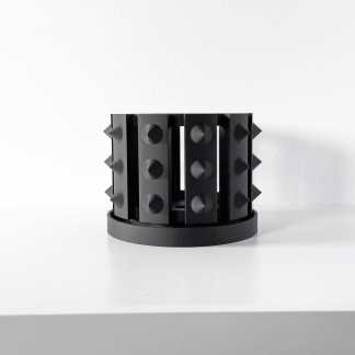 Innovative 3D printed art piece showcasing modern design and technology.