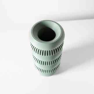 High-quality 3D printed turbine blade showcasing advanced additive manufacturing technology.