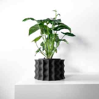 High-quality, creative 3D printed plant pot for modern home decor.