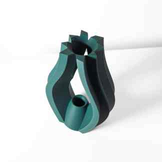 A high-quality 3D-printed metal component showcasing precise manufacturing and design by AM Square 3D.