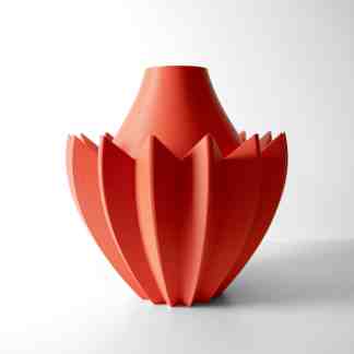 Stylish 3D-printed vase, modern home decor, custom 3D printed design by AM Square 3D, innovative craftsmanship.