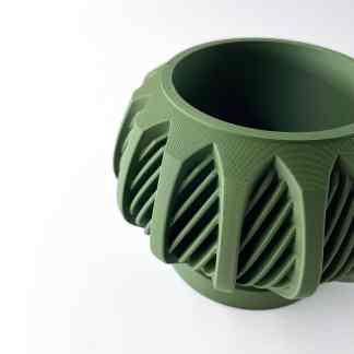 High-quality 3D-printed turbine part showcasing complex design and precision from AM Square 3D.