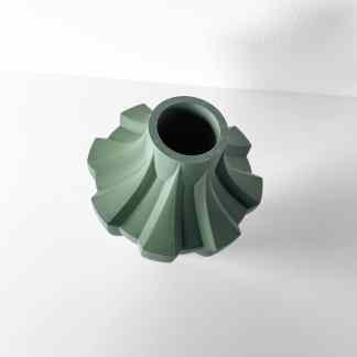 High-quality 3D printed turbine part for engineering and industrial applications.
