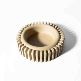 3D printed gear wheel for industrial applications and prototypes, showcasing precision and durability.
