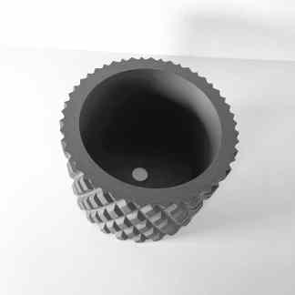Highly detailed 3D printed gear showcasing advanced additive manufacturing technology.