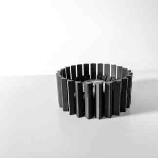 High-resolution 3D printed gear, ideal for industrial design and mechanical projects.