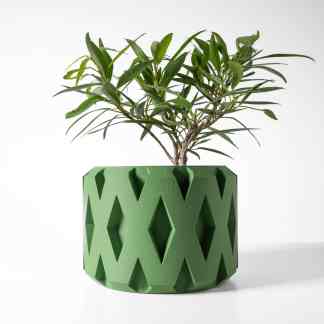 Colorful, innovative, and customizable 3D printed planters for home decor.