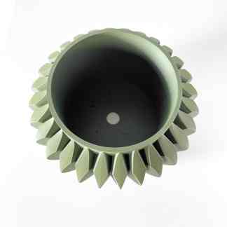 High-quality 3D printed gear used for engineering, manufacturing, or prototyping applications.