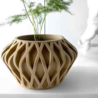 Add a unique, eco-friendly planter to your space with this innovative 3D-printed design.