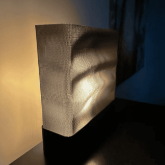 Detailed textured 3D printed wall sculpture, modern decorative art for interior design.