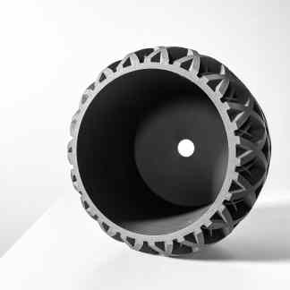 High-precision 3D printed mechanical gear for industrial applications. Custom manufactured using advanced additive manufacturing.