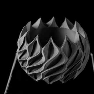 Beautiful 3D printed sculpture showcasing advanced additive manufacturing techniques and unique design.