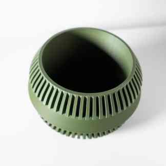 High-quality 3D printed gear with detailed tooth design.