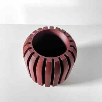 High-quality 3D printed gear showcasing intricate design for engineering projects.