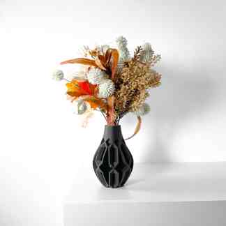 Vase showcasing advanced 3D printing technology by AM Square 3D, perfect for modern decor.