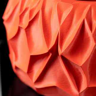 Detailed 3D printed geometric model highlighting advanced additive manufacturing techniques.
