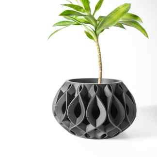 3D printed VIRIS planter for elegant plant display, showcasing innovative 3D printing technology.