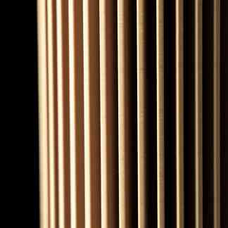 High-quality image of a 3D-printed architectural component showcasing detailed, precise fabrication and modern aesthetics.