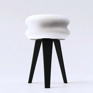3D printed furniture piece with sleek, modern design, showcasing AM Square 3D’s innovative printing technology.