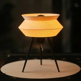 Stylish Gorshok table lamp with modern geometric design and warm lighting, perfect for contemporary interiors.