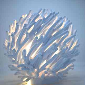 LED Coral Lamp for Modern Home Decor and Ambient Lighting.