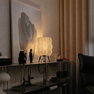 Star Table Lamp for Modern Home Decor.